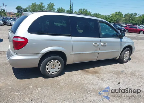 2001 Chrysler Town & Country Lx z USA, uszkodzony, nr VIN 2C4GP44G91R163410